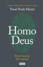 Portada de libro Homo Deus.