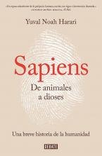 Portada del libro Sapiens.